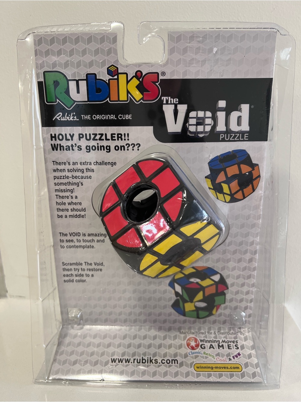 Rubik's The Void Puzzle - Multicolor Brain Teaser NEW Sealed